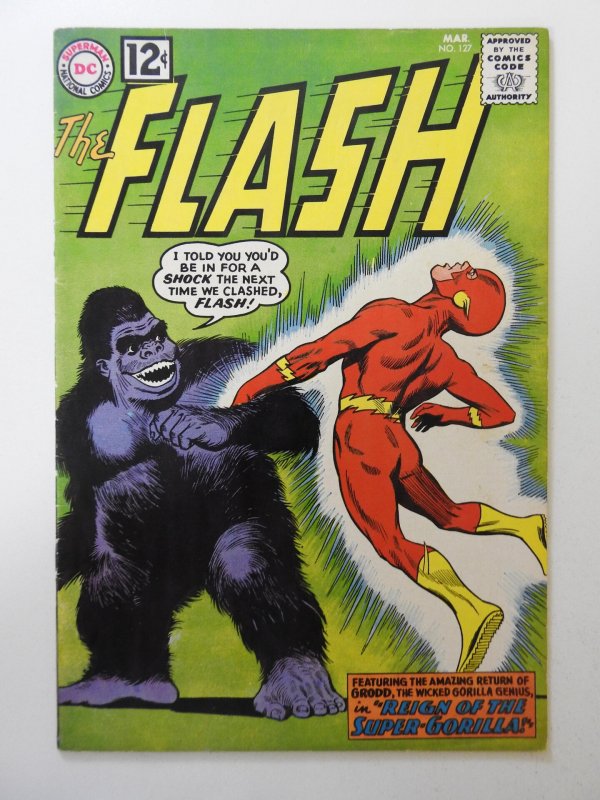 The Flash #127 (1962) VG+ Condition! 1 in spine split