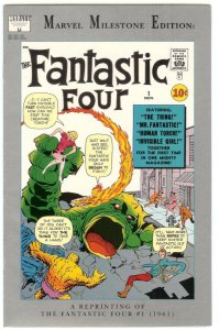 FANTASTIC FOUR #1, Marvel Milestone Edition, VF, Jack Kirby, Reprint, 1991
