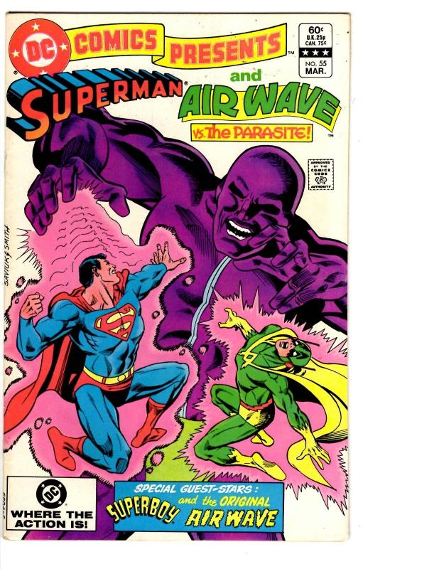 6 DC Comics Presents Comics # 54 55 56 57 58 59 Superman Green Arrow Robin BH24