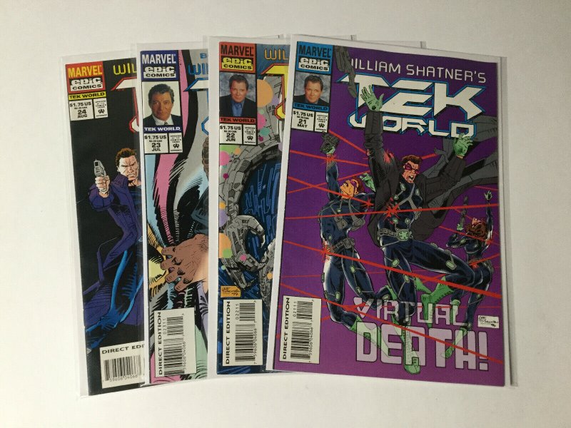 Tek World 1-24 Lot Set Run Vf-Nm Very Fine-Near Mint Marvel