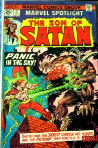 MARVEL SPOTLIGHT (1971 series) #15-33, 11 diff - Son of Satan Nick Fury Deathlok