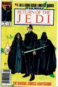 Return of the Jedi #1-4, Various Grades