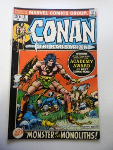 Conan the Barbarian #21 (1972) FN Condition