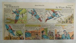 Superman Sunday Page #1088 by Wayne Boring from 8/20/1960 Size ~7.5 x 15 inches