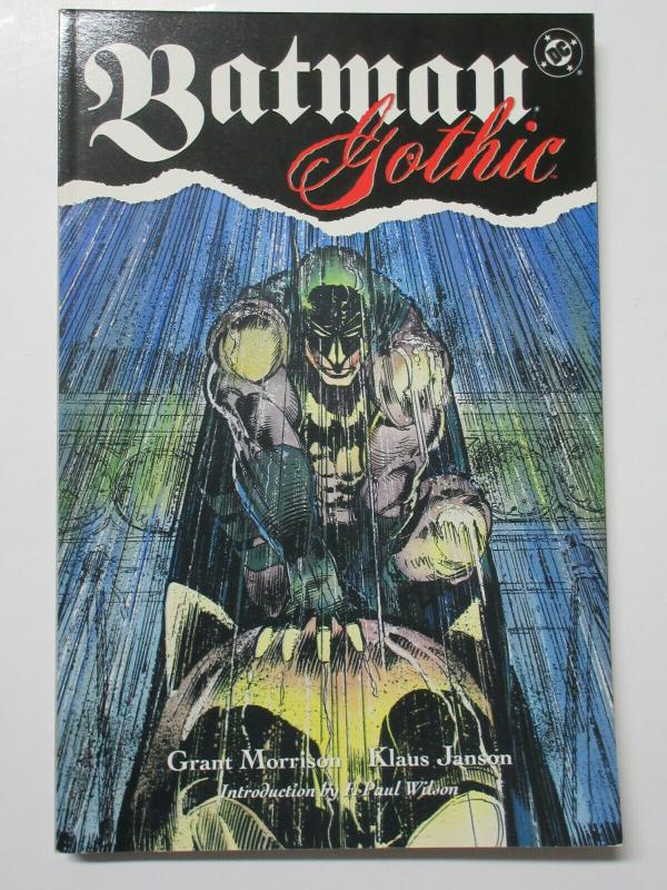 Batman Gothic (DC 1992) 1st Printing TPB by Grant Morrison Klaus Janson