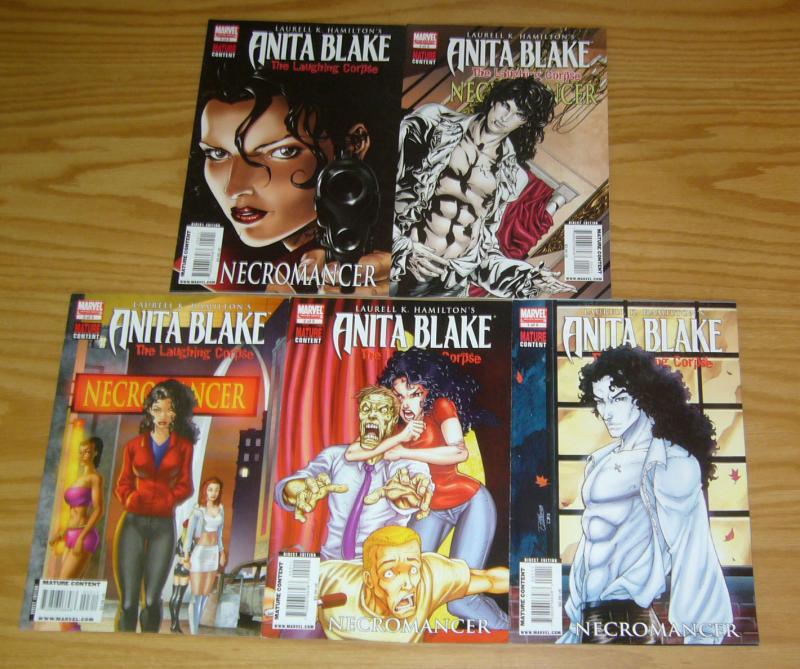 Anita Blake Vampire Hunter: the Laughing Corpse - Necromancer #1-5 VF/NM set