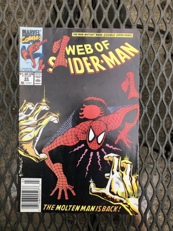 Web of Spider-Man #62 (1990)