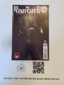 The Punisher # 1 NM 1st Print Variant Cover Marvel Comic Book LTD Edition 1 SM17