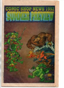 Comic Shop News Summer Preview 1992 - Teenage Mutant Ninja Turtles TMNT