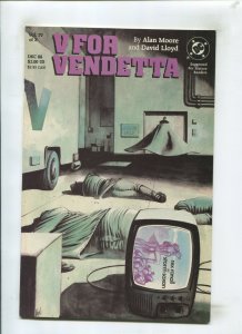 V FOR VENDETTA #4 (9.2) THE VANISHING 1988