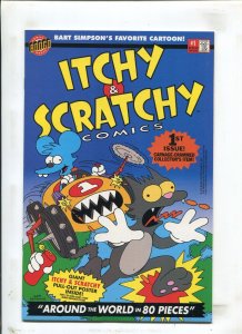 Itchy & Scratchy #1 - Poster Included / Bongo Comics (9.2) 1993