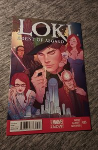 Loki: Agent of Asgard #2 Second Print Cover (2014)