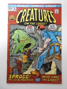 Creatures on the Loose #15  (1972) VG+ Condition!