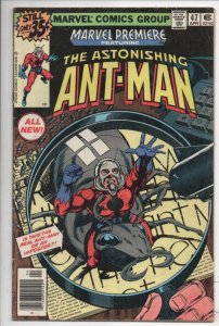 MARVEL PREMIERE #47, FN, Scott Lang, Antman, Origin & 1st appearance, 1972