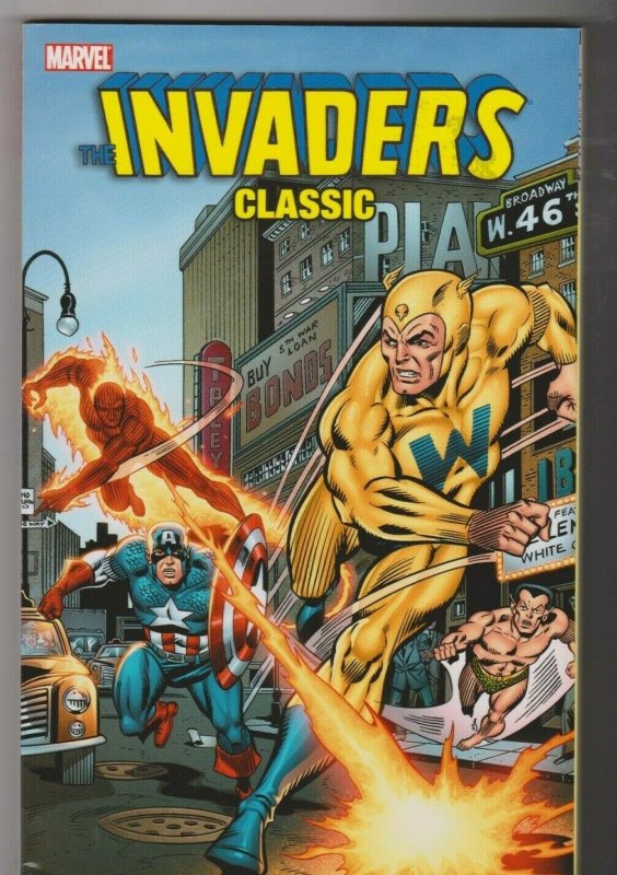 the INVADERS - CLASSIC VOL. 4 TRADE PAPERBACK  2010 MARVEL COMICS
