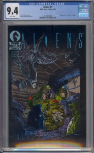 ALIENS #1 CGC 9.4 1ST ALIENS IN COMICS MARK A NELSON FIRST PRINTING WHITE PAGES