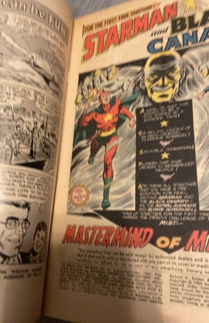 Brave and the Bold #61 (1965) - ORIGIN BLACK CANARY 1ST  MIST  - Solid mid grade