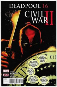 Deadpool #16 | Civil War II (Marvel, 2016) VF/NM 