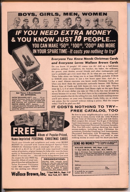 THUNDER Agents #8  1966 - Tower Comics  -FN/VF - Comic Book