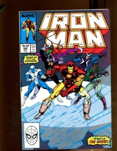 Ironman #240 (9.2) 1989 To Battle The Ghost