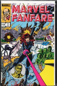 Marvel Fanfare #11 (1983) Black Widow [Key Issue]