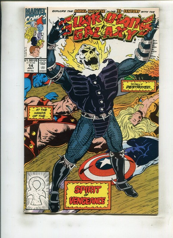 GUARDIANS OF THE GALAXY #14 (9.2) SPIRIT OF VENGANCE!! 1991