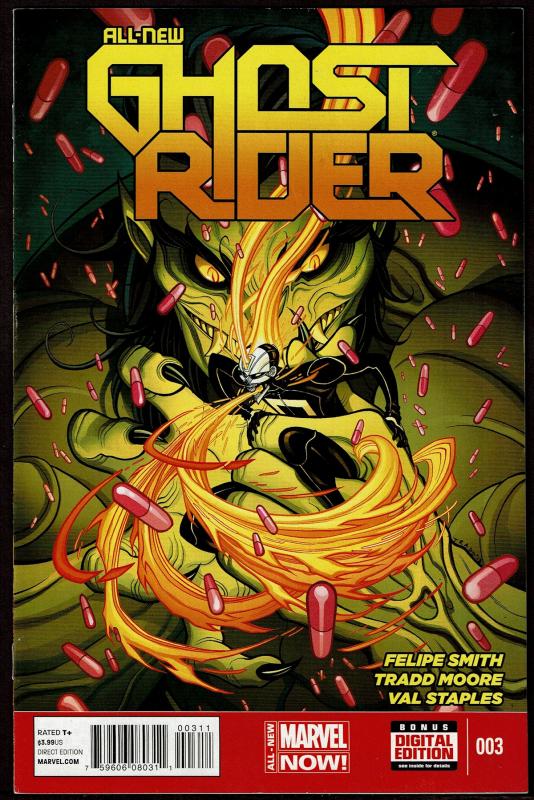 All New Ghost Rider Lot of 6: #s 2, 3, 4, 5, 6, 7 (2014, Marvel)