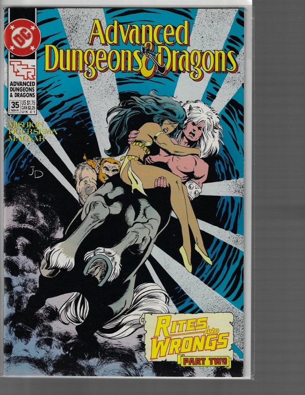 Advanced Dungeons and Dragons #20-36 + Annual  (DC, 1989-1990) NM Average