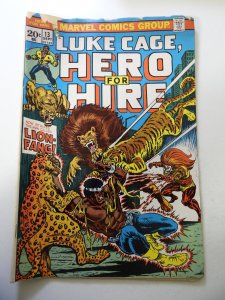 Hero for Hire #13 (1973) GD Condition