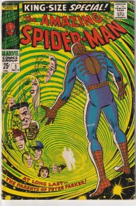 Amazing Spider-Man King Size Annual # 5 VG 1968 Stan Lee John Romita [L3]