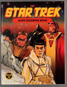 Star Trek Alien Coloring Book #  1986 - Wanderer  -VF - Comic Book