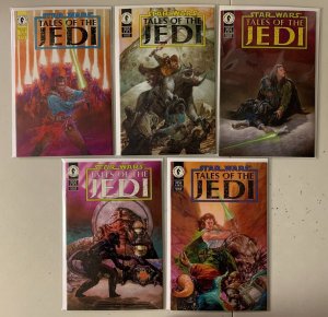 Star Wars Tales of the Jedi set #1-5 direct 5 diff 8.0 (1993-94)