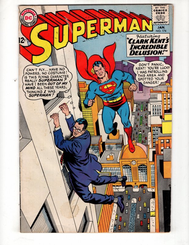 Superman #174 (1965)  Mr MYXZPTLK-BIZARRO Appearances   / ID#023