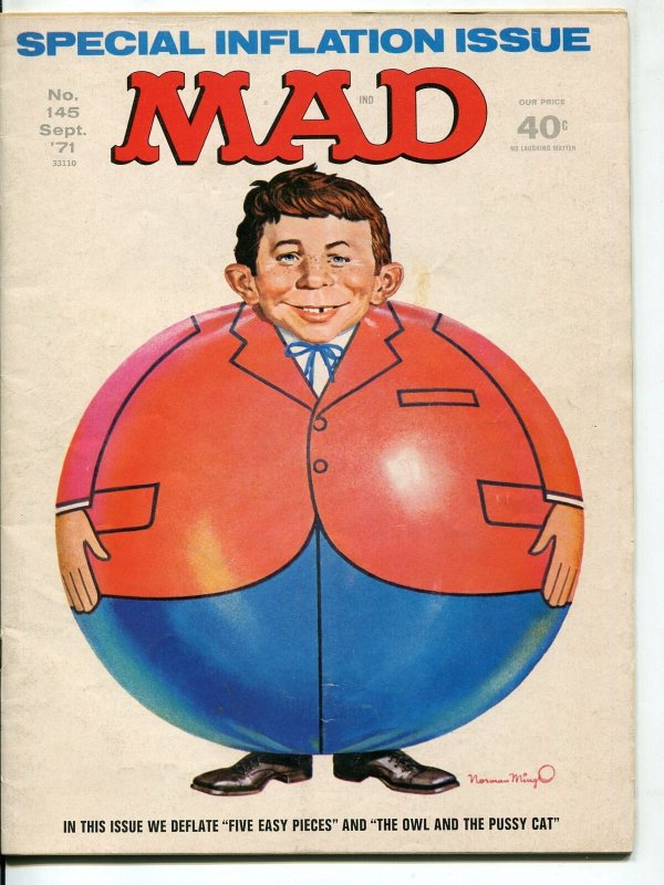 Mad-Magazine-#145-June 1971-Mort Drucker-Don Martin-David Berg