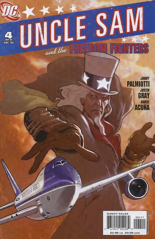 Uncle Sam and the Freedom Fighters #4 VF/NM; DC | save on shipping - details ins