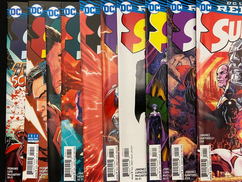 Superwoman, Supersons, Worlds Finest - 25 book lot