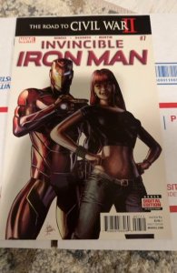 Invincible Iron Man #7 (2016)2st app of Riri/Iron Heart