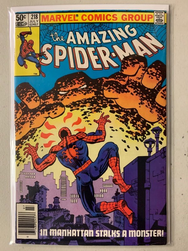 Amazing Spider-Man #218 newsstand 6.0 (1981)