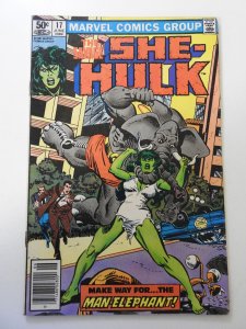 The Savage She-Hulk #17 (1981) VG Condition rusty staples