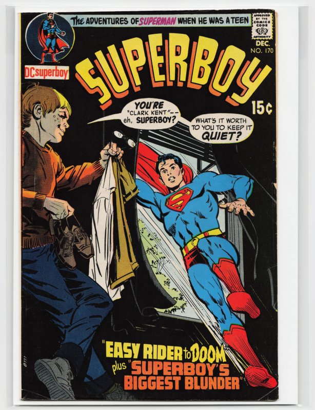 Superboy #170 (1970) Superboy