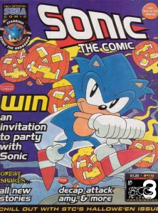 Sonic the Comic #116 FN ; Fleetway Quality | Hedgehog