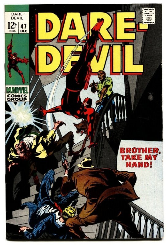 DAREDEVIL #47 comic book-MARVEL-GENE COLAN ART 1969