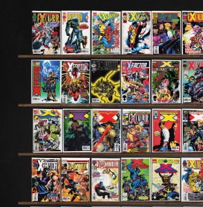 Huge Lot 150+ Comics with X-Factor, Excalibur, X-Force, Mutant X & More!