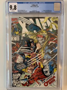 X-Men #5  - 1st Maverick - Marvel 1992 CGC 9.8 White Pages Comic