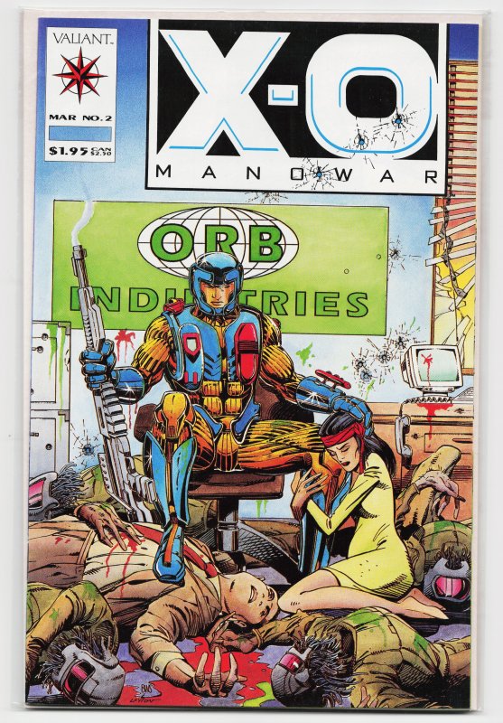 X-O Manowar #2 (1992) X-O Manowar