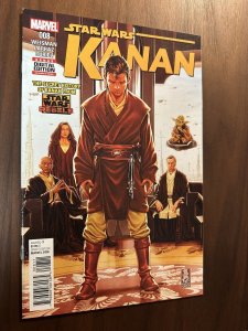 Star Wars Kanan #8 VF+ Mark Brooks Cvr, Low Print Run (Marvel 2016)