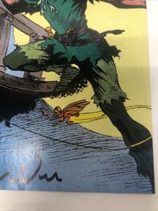 Hook (1992) # 4 (VF/NM) Variant • Tom DeFalco • Signed Charles Vess • Marvel