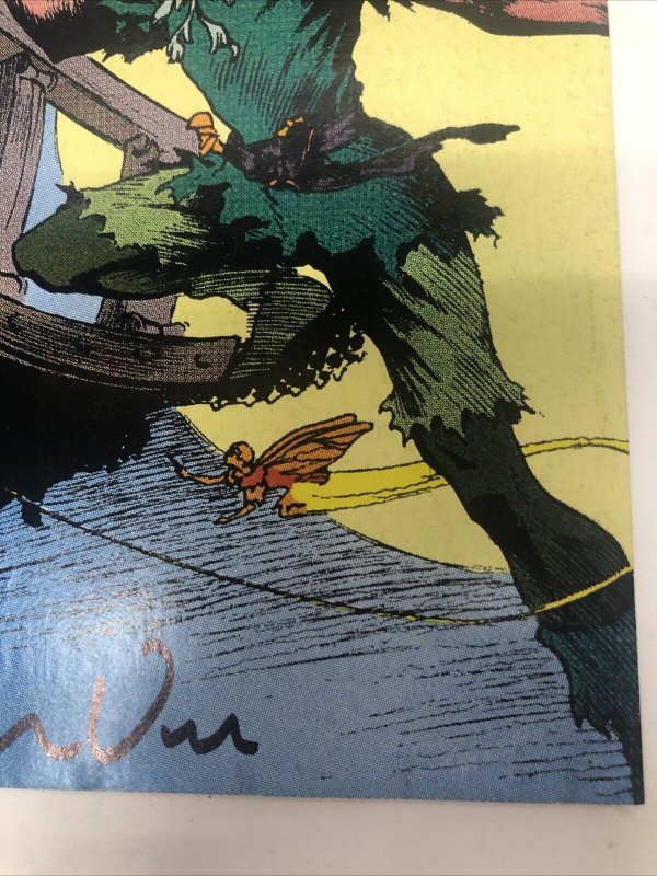 Hook (1992) # 4 (VF/NM) Variant • Tom DeFalco • Signed Charles Vess • Marvel