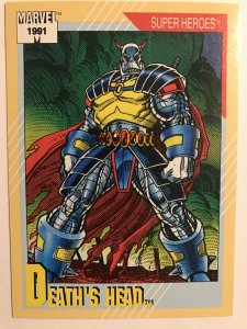 DEATH’S HEAD #33 :  Marvel Universe 1991 Series 2 card; Impel, NM/M Hi Grade