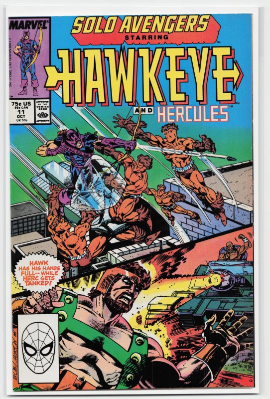 Solo Avengers #11 (1988) Hercules
